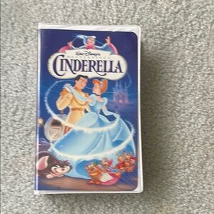 Disney Rare Masterpiece Cinderella VHS